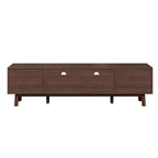 Wood TV Stand for 75  TVs, Modern TV Cabinet for Living Room