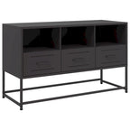 TV Stand Entertainment Center Media Unit Living Room Furniture Steel - 15.4 x 39.6 x 23.8