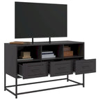 TV Stand Entertainment Center Media Unit Living Room Furniture Steel - 15.4 x 39.6 x 23.8
