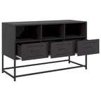TV Stand Entertainment Center Media Unit Living Room Furniture Steel - 15.4 x 39.6 x 23.8
