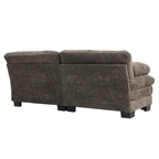 84  Upholstered 3-Seater Sofa with Memory Foam & Comfort Pillows
