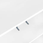 Modern Wave Pattern Storage Cabinet with 2 Doors, 2 Drawers and Adjustable Shelves