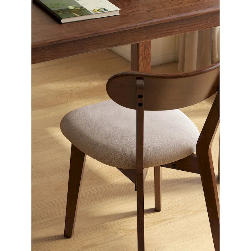 Premium Solid Wood Dining Chair with Exceptional Craftsmanship for Comfortable Seating