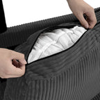 Classic Corduroy Sofa Couch 2-Seater Upholstered Couch