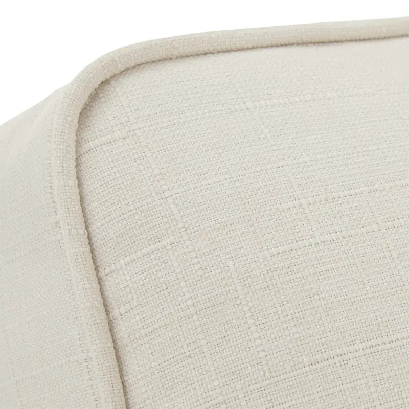 Stoddard Ivory Fabric Chair with Nailhead Trim Artisan