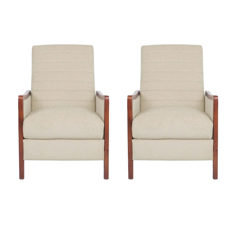 Anaura Channel Stitch Pushback Recliners