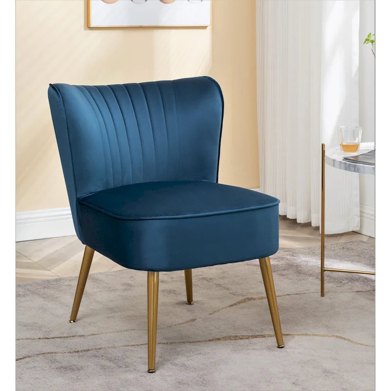 Sauter 23.2  Wide Mid-Century Modern Microfiber Accent Chair