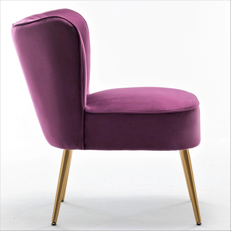 Sauter 23.2  Wide Mid-Century Modern Microfiber Accent Chair