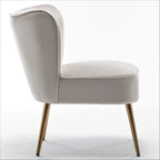 Sauter 23.2  Wide Mid-Century Modern Microfiber Accent Chair