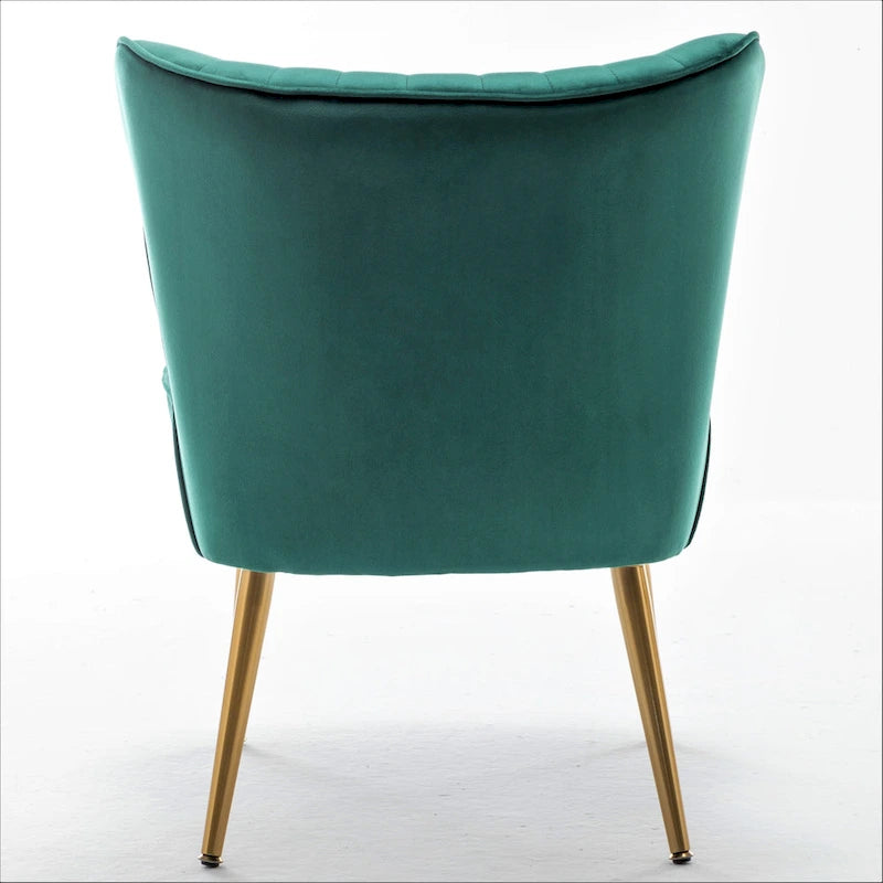 Sauter 23.2  Wide Mid-Century Modern Microfiber Accent Chair
