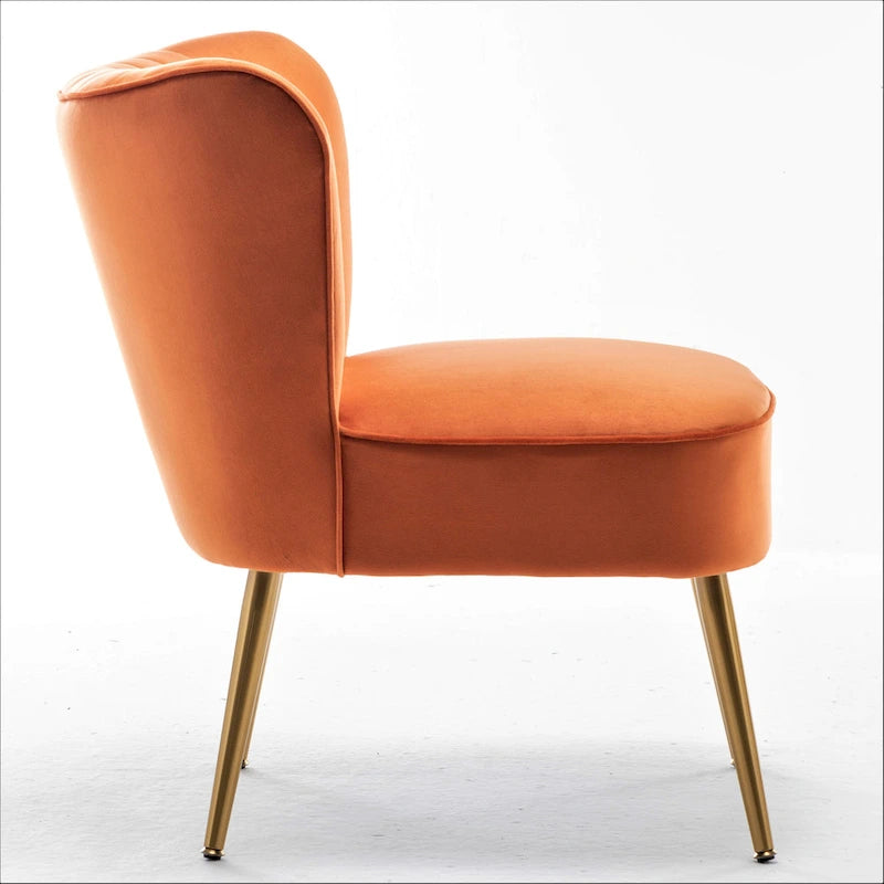 Sauter 23.2  Wide Mid-Century Modern Microfiber Accent Chair