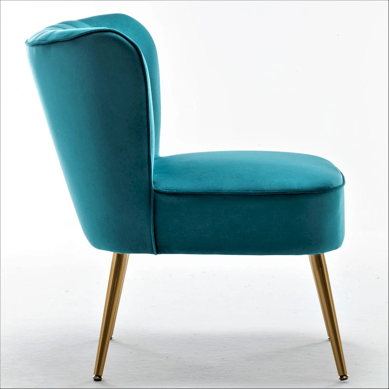 Sauter 23.2  Wide Mid-Century Modern Microfiber Accent Chair