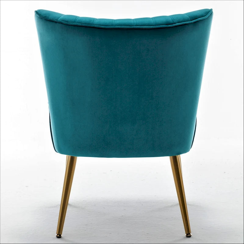 Sauter 23.2  Wide Mid-Century Modern Microfiber Accent Chair