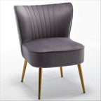 Sauter 23.2  Wide Mid-Century Modern Microfiber Accent Chair