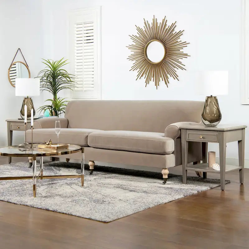 Alana Lawson 88  Two-Cushion Tight-Back Sofa