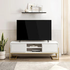 Middlebrook Contemporary Metal-Base 2-Drawer TV Stand