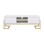 Middlebrook Contemporary Metal-Base 2-Drawer TV Stand