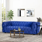 Sagewood Transitional Deeply Tufted Sofa