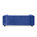 Sagewood Transitional Deeply Tufted Sofa
