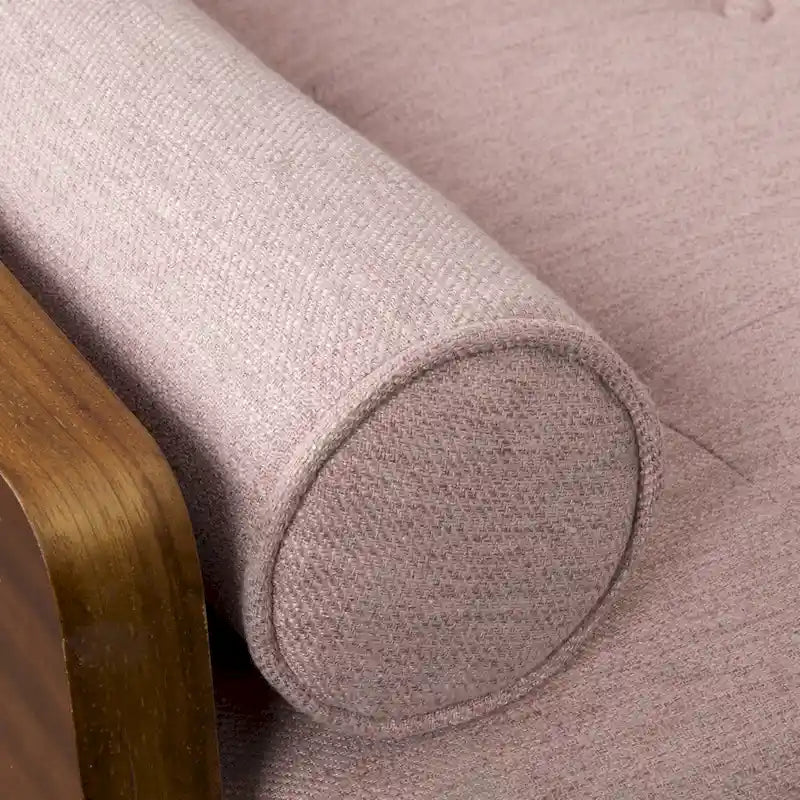 Jalon Mid-century Modern Tufted Fabric Sofa