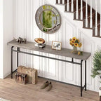Console Table, 70.9  Narrow Long Entryway Table for Living Room - 11.81 D x 70.85 W x 35.43 H