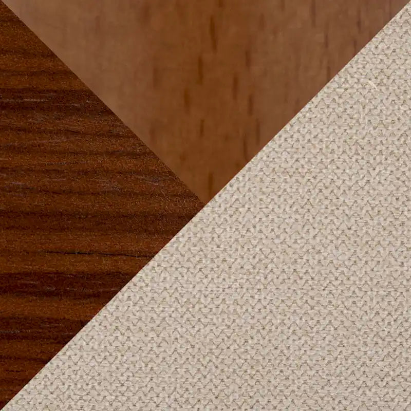 Vallemala Mid-Century Chair with Tapered Wood Legs - Set of 2