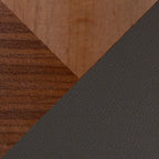 Vallemala Mid-Century Chair with Tapered Wood Legs - Set of 2