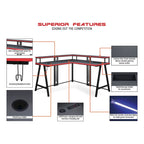 Disruptor L-Shape Gaming Desk