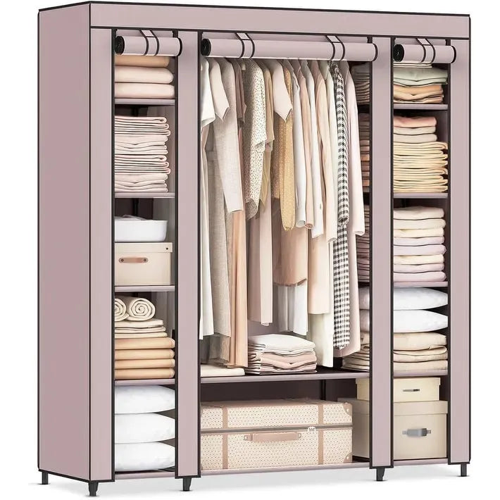 Portable Closet for Bedroom - 11.81 D x 46 W x 63.78 H