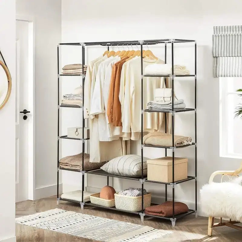 Portable Closet for Bedroom - 11.81 D x 46 W x 63.78 H