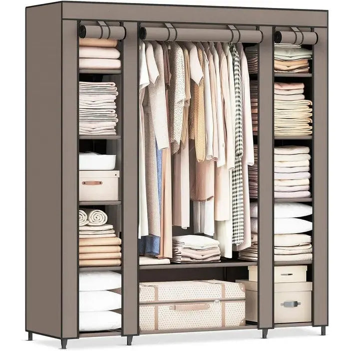 Portable Closet for Bedroom - 11.81 D x 46 W x 63.78 H
