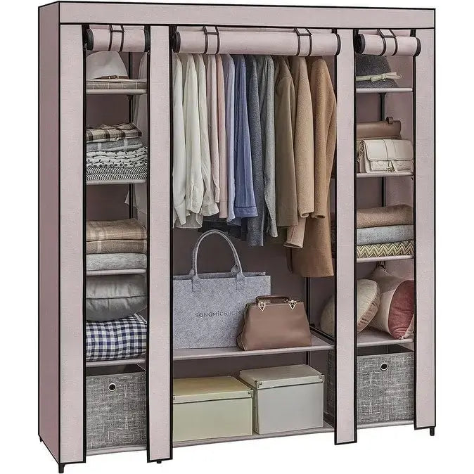 Portable Closet for Bedroom - 11.81 D x 46 W x 63.78 H