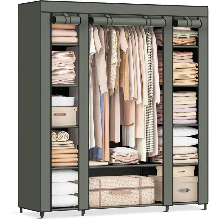 Portable Closet for Bedroom - 11.81 D x 46 W x 63.78 H