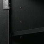 White Triangle Bathroom Storage Cabinet with Adjustable Shelves - 17.2 W x 17.2 D x 31.5 H