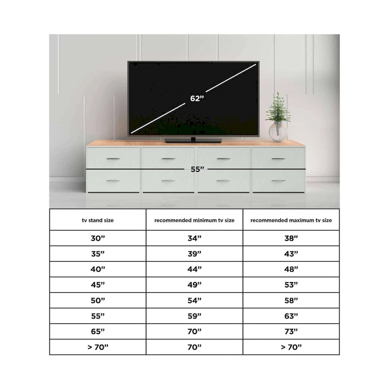 Roddinton 74  TV Stand with Electric Fireplace