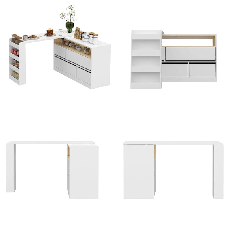 Desk Makeup Table Multi-Functional Furniture for Kitchen, Bedroom