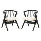 Carlota Spindle Dining Chair (Set of 2) - 23  W x 23  D x 30  H - 22Wx22Dx30H
