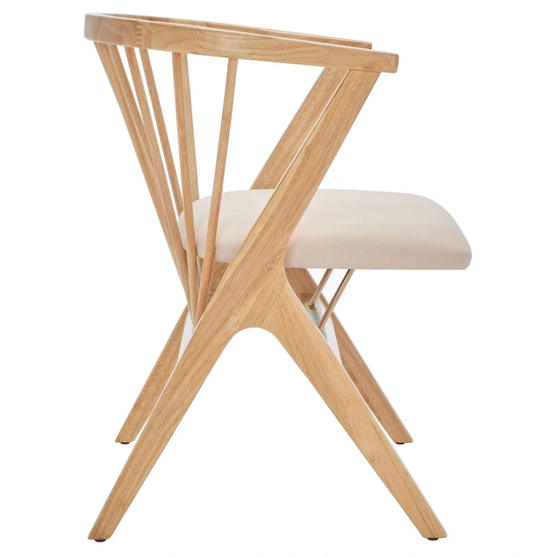 Carlota Spindle Dining Chair (Set of 2) - 23  W x 23  D x 30  H - 22Wx22Dx30H