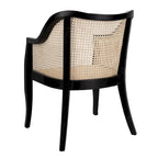 Olar Cane Dining Chair - 23.6  x 23.8  x 32.7  - 24Wx24Dx33H