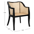 Olar Cane Dining Chair - 23.6  x 23.8  x 32.7  - 24Wx24Dx33H