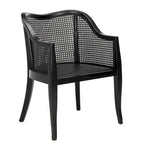 Olar Cane Dining Chair - 23.6  x 23.8  x 32.7  - 24Wx24Dx33H