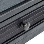 1-Drawer Lower Shelf Nightstand Accent Table - 19  W x 15.8  L x 26  H - 19Wx16Dx26H