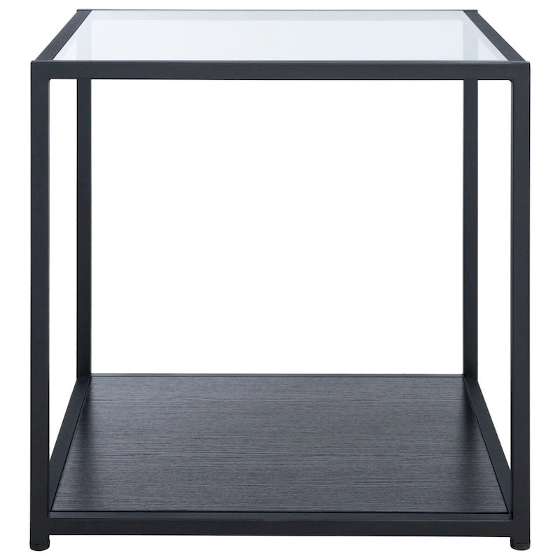 Arminta Square Lower Shelf Accent End Table - 19.7  W x 19.7  L x 19.7  H - 20Wx20Dx20H