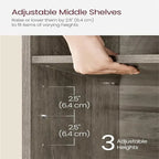 Shoe Storage Organizer - 11.8 D x 34.2 W x 18.9 H