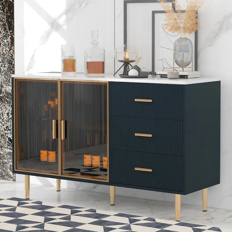 MDF Sideboard Buffet Cabinet