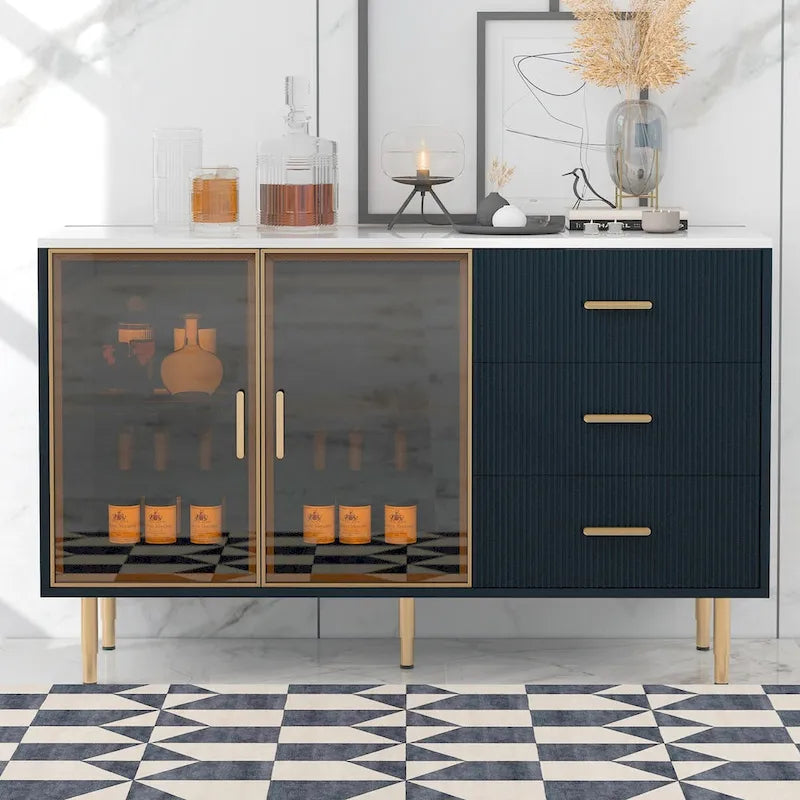 MDF Sideboard Buffet Cabinet