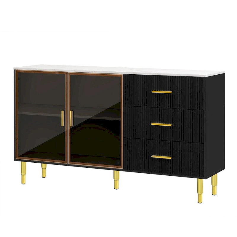 MDF Sideboard Buffet Cabinet