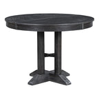 Retro Style Dining Table with Extendable Tabletop - N/A