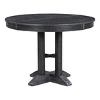 Nestfair Retro Style Dining Table with Extendable Tabletop - N/A