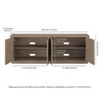 Plympton Rectangular TV Stand for TV's up to 75  - 68  Wide